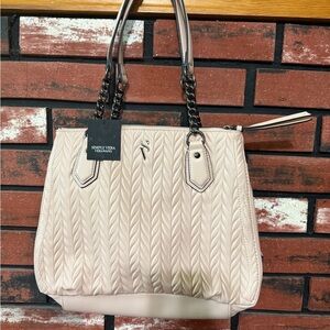 Dusty pink Quilted Tote Bag